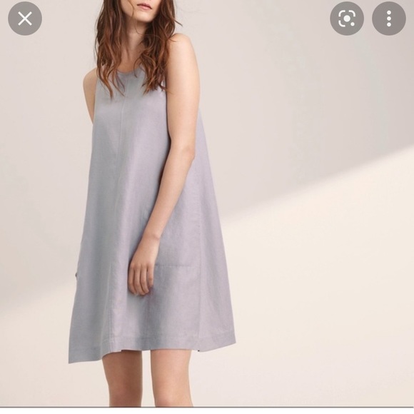 Wilfred Trompette linen dress in light purple - Picture 1 of 4